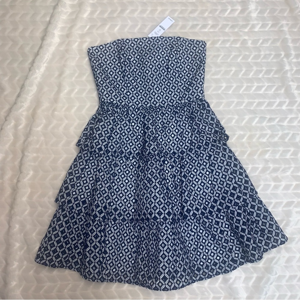 NWT WHBM tiered dress 0